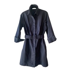 Mango Belted Shirt Dress